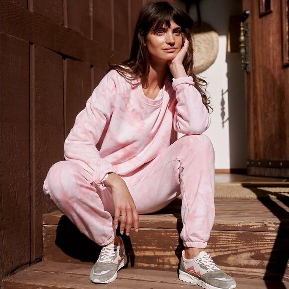 All Fenix Aryah Pink Tie-Dye Joggers - Picture 7 of 7